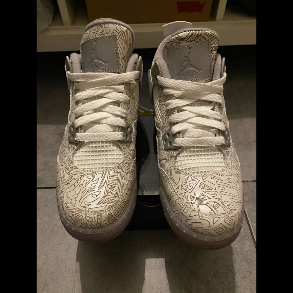 Air Jordan retro 4 laser